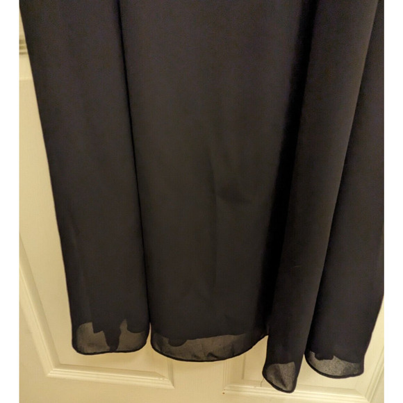 Womens Large Black Dress Gold Design Formal - Picture 7 of 9